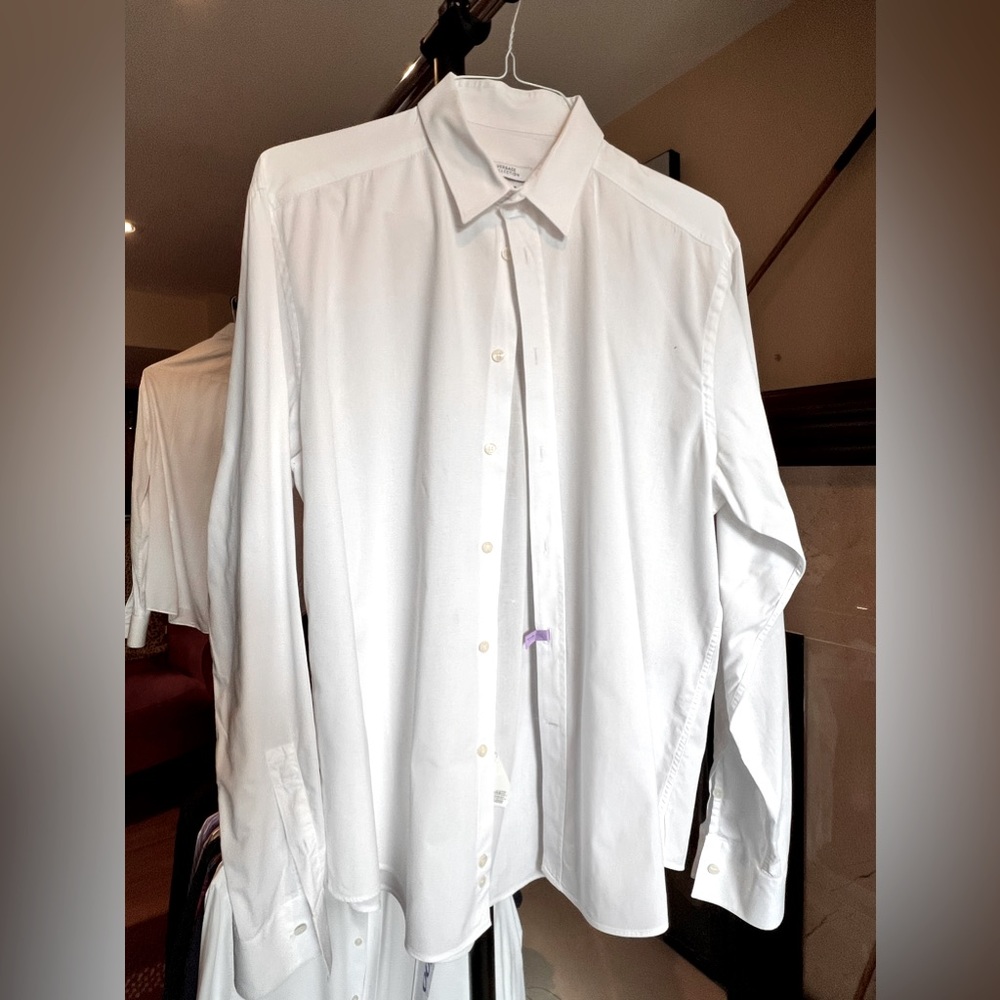 Versace Men’s White Dress Shirt in multiple sizes